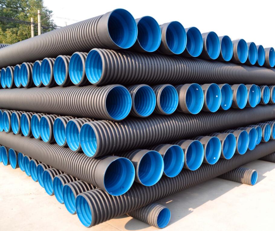 高密度聚乙烯（HDPE)雙壁波紋管具有優(yōu)異的化學(xué)穩(wěn)定性、耐老化及耐環(huán)境應(yīng)力開裂的性能